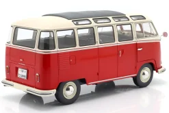 Volkswagen VW T1 Samba Bus Baujahr 1962 rot / weiß 1:18 Solido