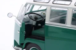Volkswagen VW T1 Samba Bus Baujahr 1962 grün / weiß 1:18 Solido