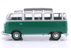 Volkswagen VW T1 Samba Bus Baujahr 1962 grün / weiß 1:18 Solido