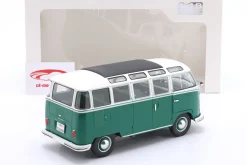Volkswagen VW T1 Samba Bus Baujahr 1962 grün / weiß 1:18 Solido