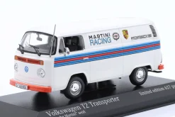 Volkswagen VW T2 Transporter Porsche Renndienst Martini Design 1:43 Minichamps