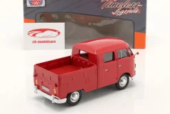 Volkswagen VW Type 2 Doppelkabine rot 1:24 MotorMax