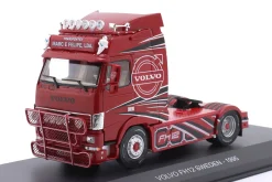 Volvo FH12 Sattelzugmaschine Baujahr 1995 rot / Dekor 1:43 Hachette