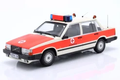 Volvo 740 GL DRK Aschaffenburg Baujahr 1986 1:18 Minichamps