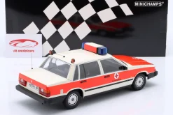 Volvo 740 GL DRK Aschaffenburg Baujahr 1986 1:18 Minichamps