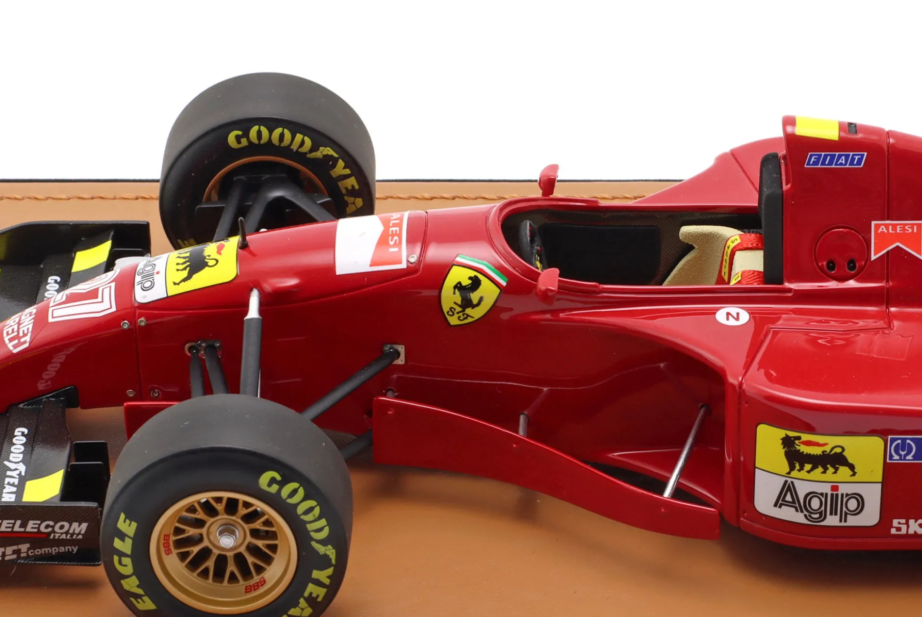 2. Wahl / Jean Alesi Ferrari 412T2 #27 Sieger Kanada GP Formel 1 1995 1:18 Tecnomodel