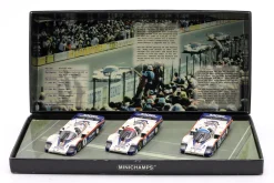 2. Wahl / Porsche 956L #1 #2 #3 3-Car-Set 24h LeMans 1982 1:43 Minichamps
