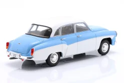 Wartburg 312 Baujahr 1965 hellblau / weiß 1:24 WhiteBox