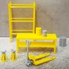 Werkstatt Zubehör Set (klein) gelb 1:18 Dioramatoys