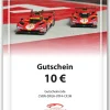 Wertgutschein - Thema LeMans Ferrari