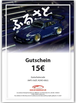 Wertgutschein - Thema Porsche RWB Furusato