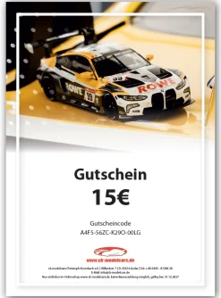Wertgutschein - Thema Rowe BMW M4 GT3