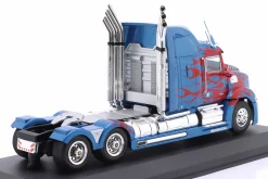 Western Star 5700 EX Sattelzugmaschine Baujahr 2011 blau metallic / Dekor 1:43 Hachette