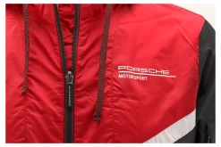 Windbreaker Porsche Motorsport 2021 Logo schwarz / rot / weiß