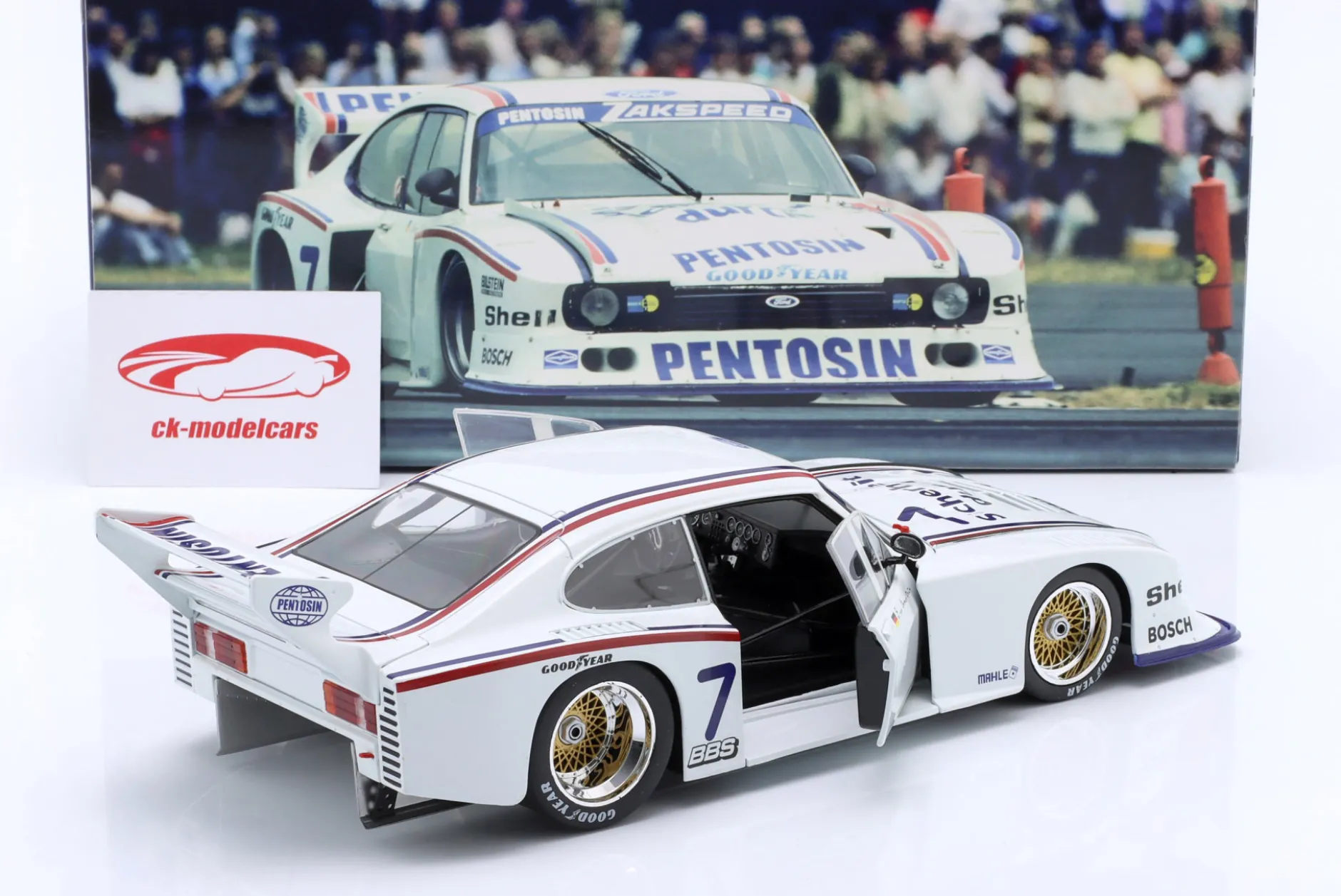 Zakspeed Ford Capri Turbo Gr.5 #7 DRM 1983 Jörg van Ommen 1:18 WERK83