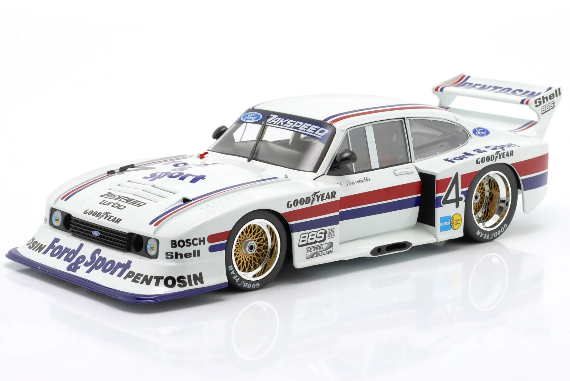 Zakspeed Ford Capri Turbo Gr.5 #4 DRM 1982 Lili Reisenbichler 1:18 WERK83