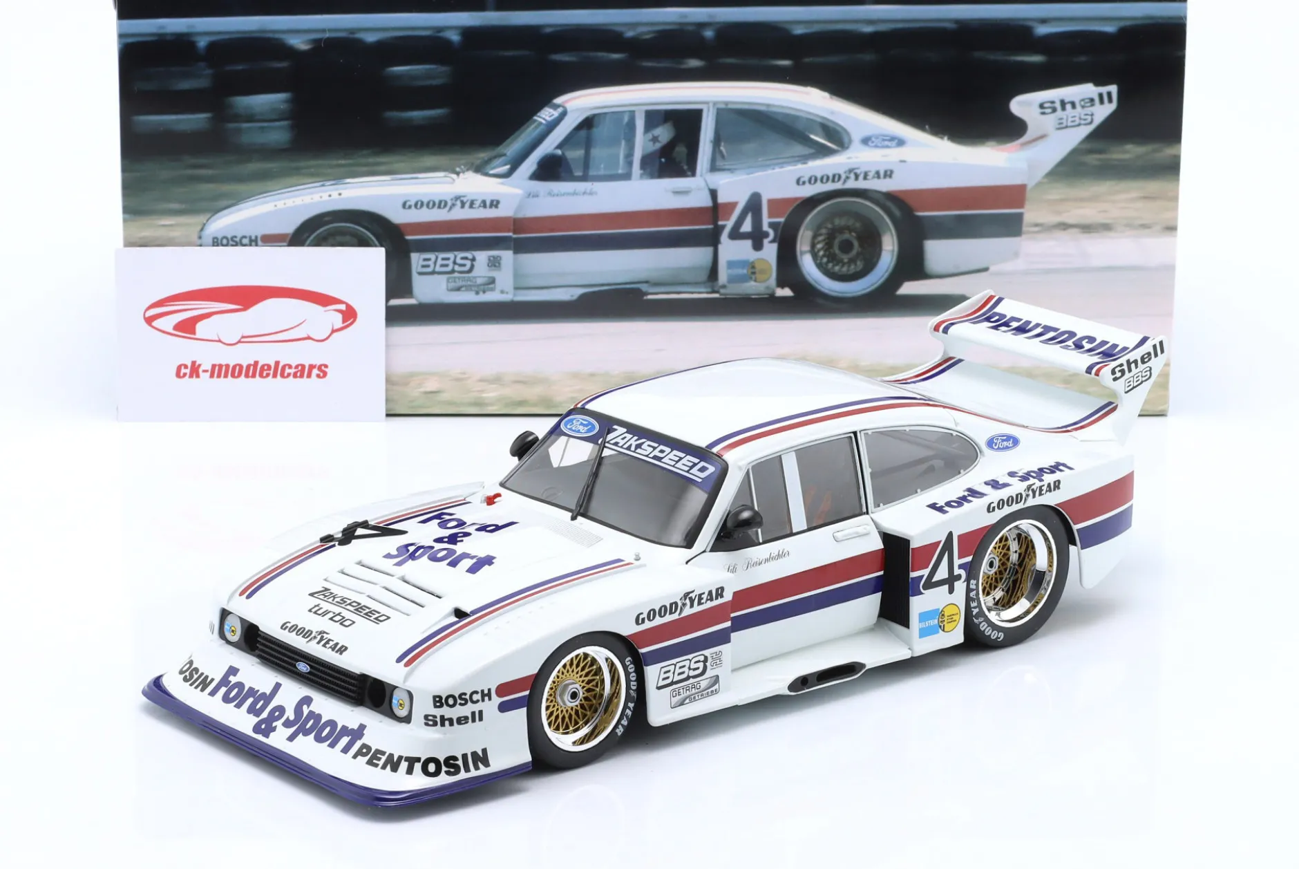 Zakspeed Ford Capri Turbo Gr.5 #4 DRM 1982 Lili Reisenbichler 1:18 WERK83