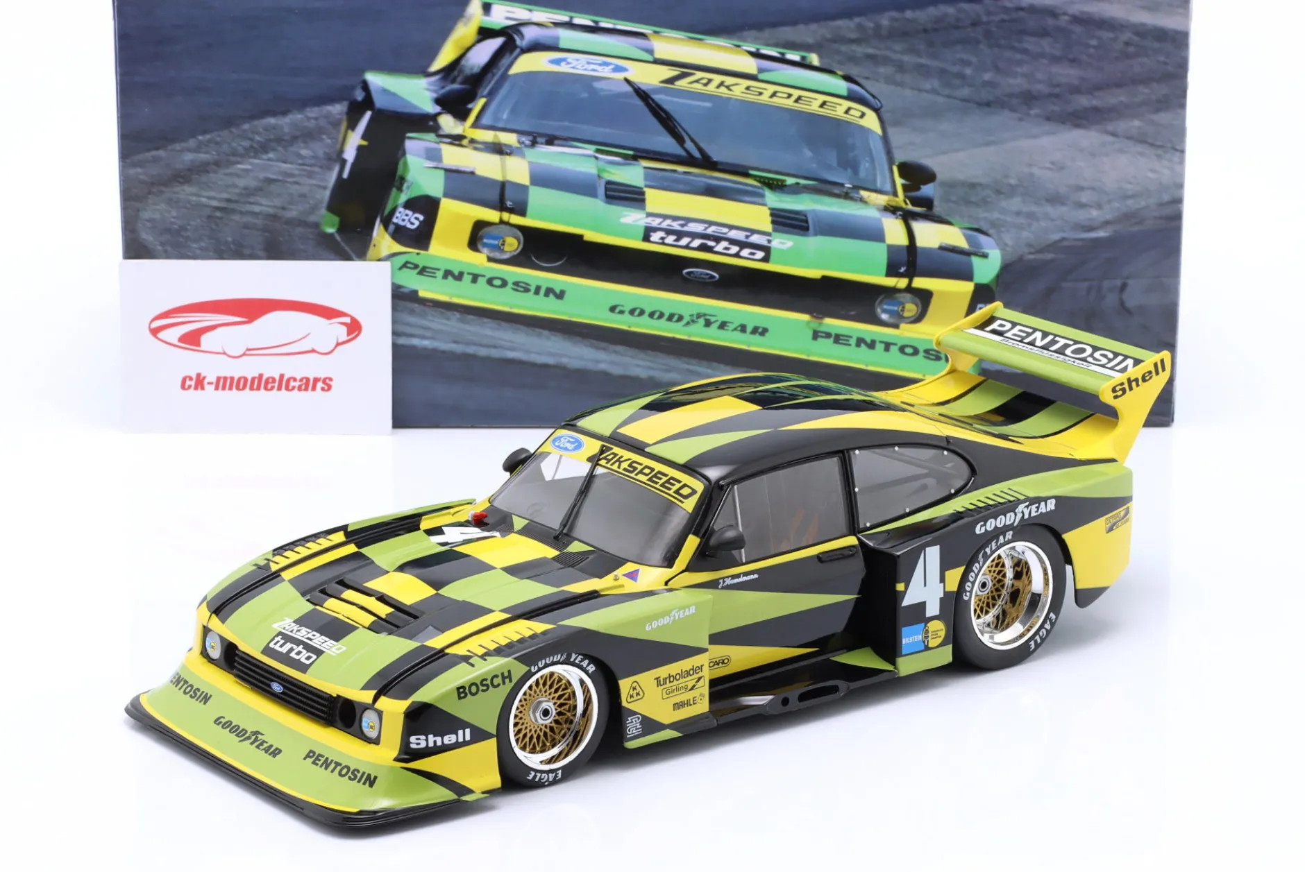 Zakspeed Ford Capri Turbo Gr.5 #4 DRM 1980 Jürgen Hamelmann 1:18 WERK83