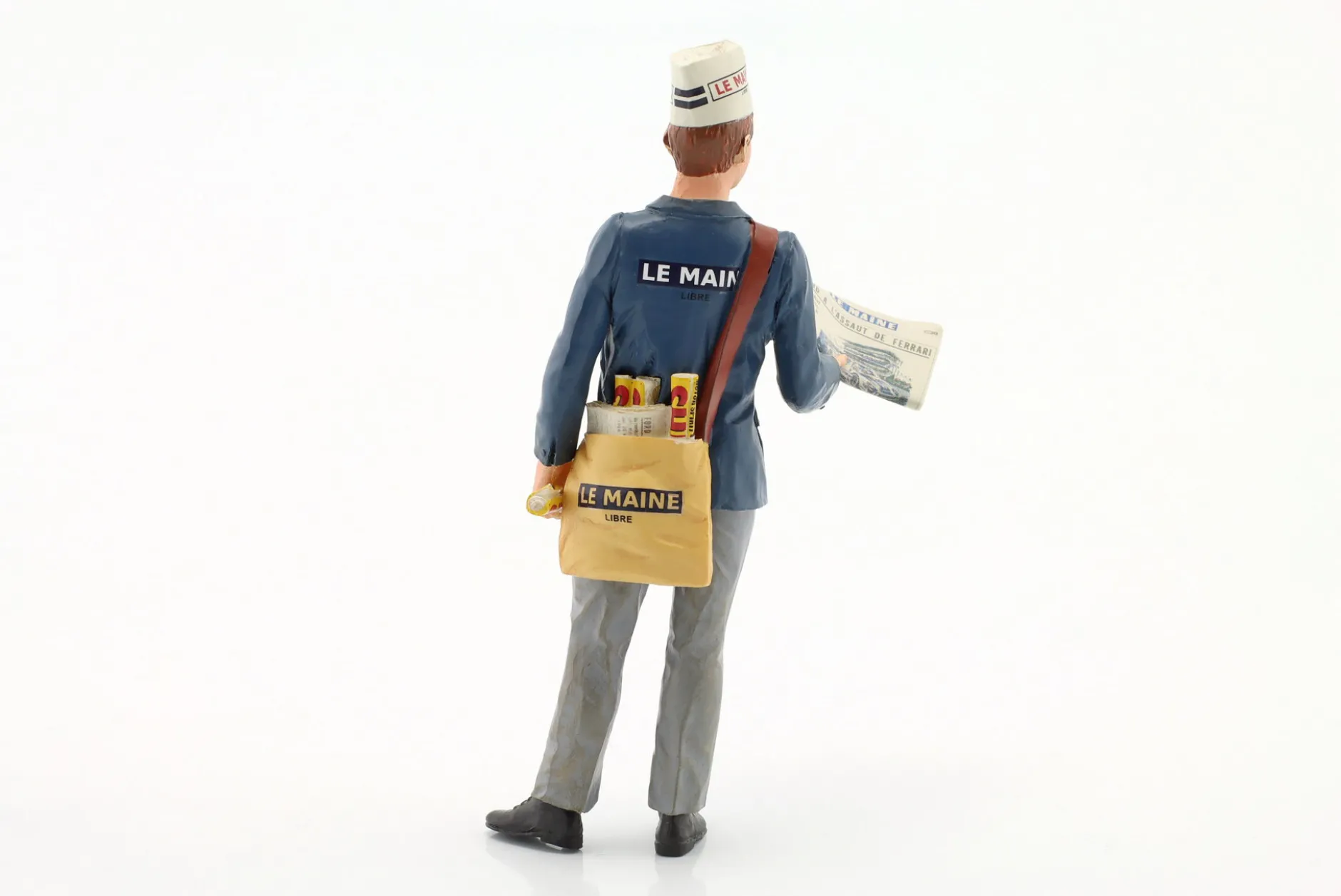 Zeitungsverkäufer Figur 1:18 LeMansMiniatures